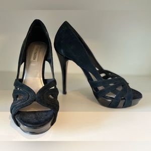 Steve Madden Black Heels, Size 6 1/2